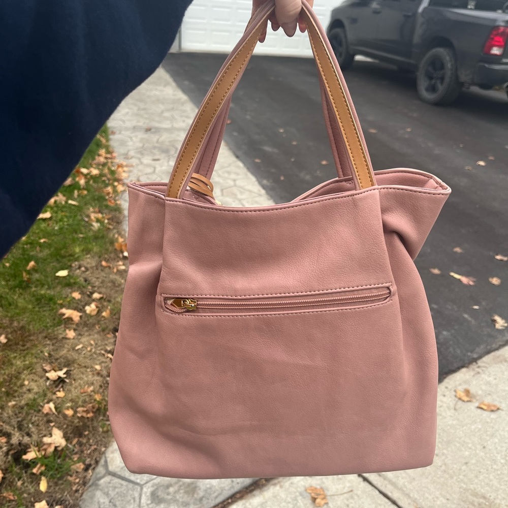 ESPE vegan leather mini tote bag